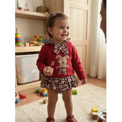 Conjunto conejito cubrefalda